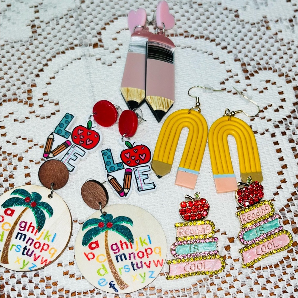 TEACHER EARRING BUNDLE